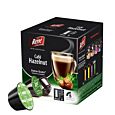 Café René Café Hazelnut package and pod for Dolce Gusto
