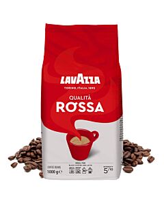 Qualita Rossa coffee beans from Lavazza 
